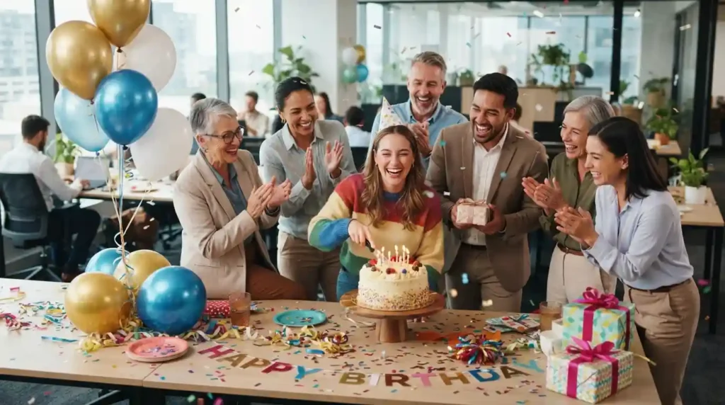 Celebration Wishes for Office Birthday Moments