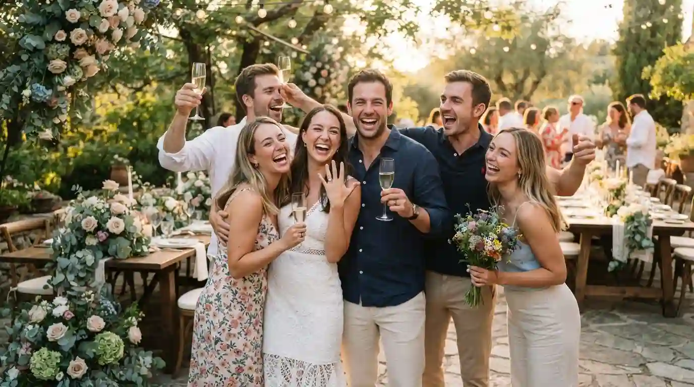 Engagement Wishes for Friends