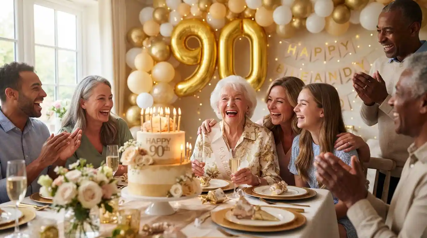 Funny 90th Birthday Wishes