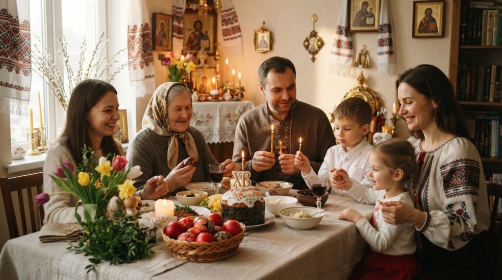 Happy Orthodox Easter Wishes for Family