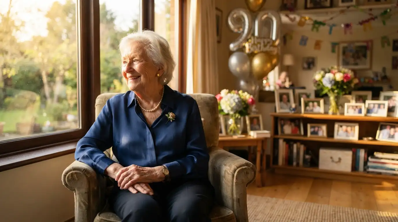 Inspirational Birthday Wishes for a 90 Year Old