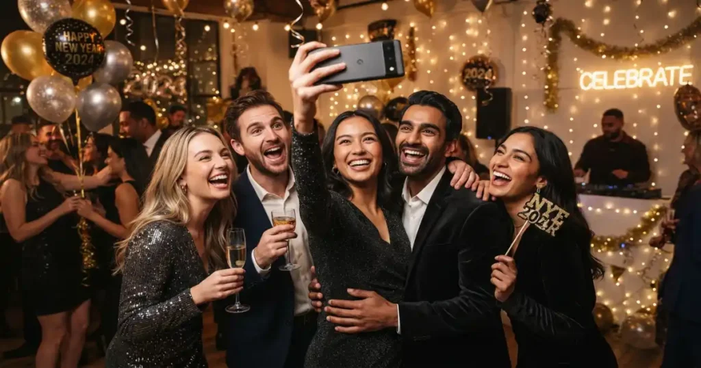New Year Captions for Friend on Social Media