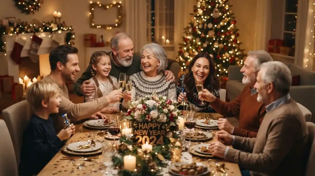 New Year Wishes for Family