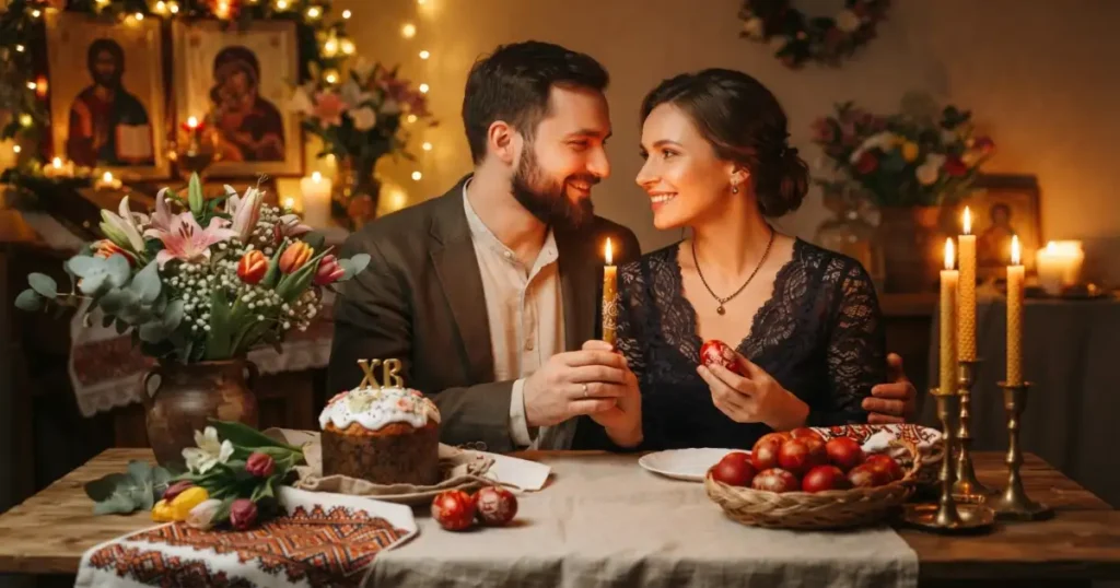 Romantic Happy Orthodox Easter Wishes