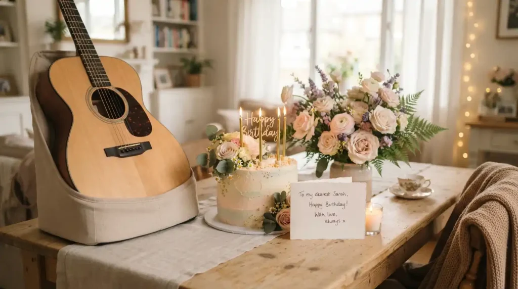 Short and Sweet Guitar Birthday Wishes