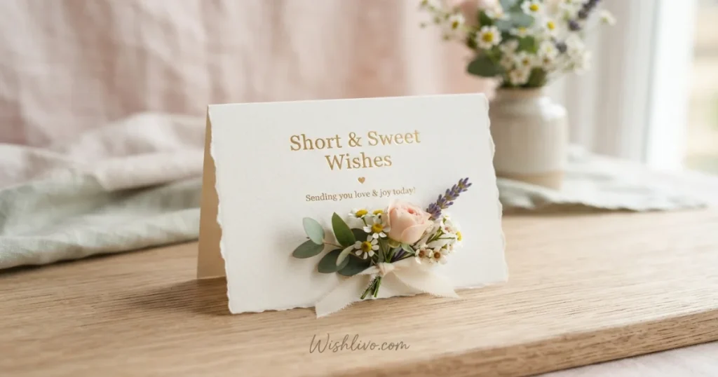 Short & Sweet Wishes
