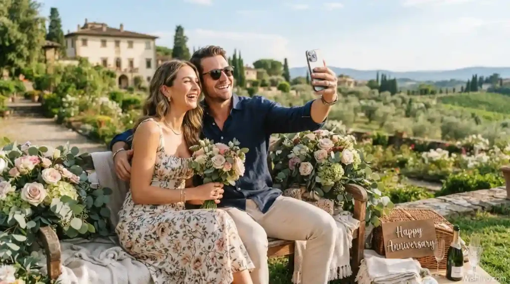 Social Media Caption Ideas for Anniversary Love