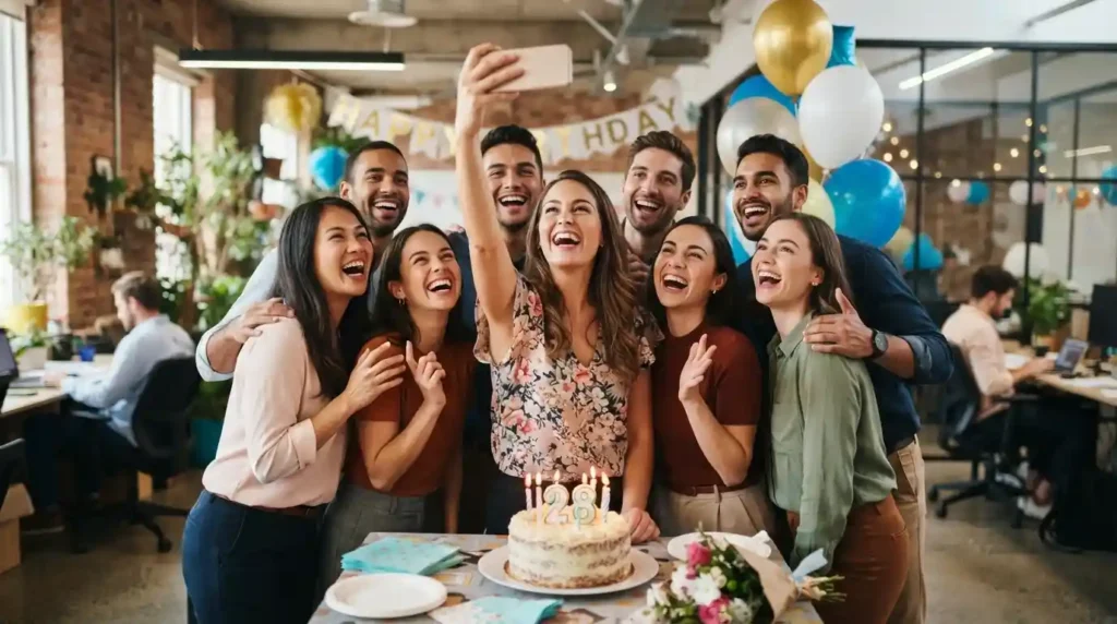 Social Media Caption Ideas for Colleague Birthday