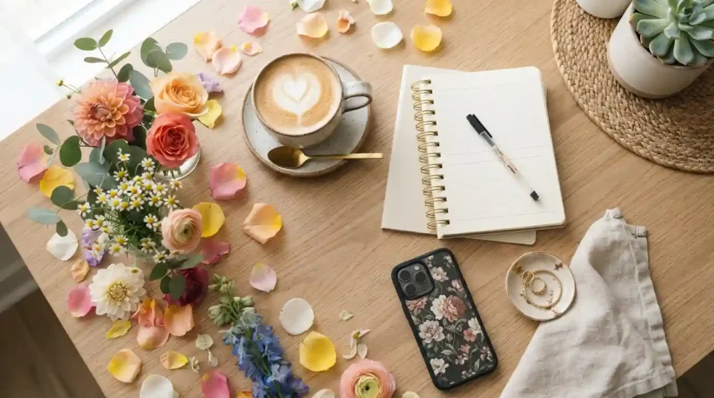 Social Media Flower Captions