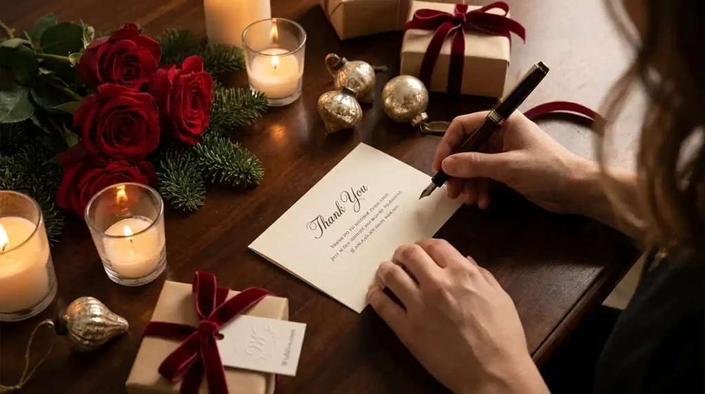 Thank You Messages for Holiday Cards