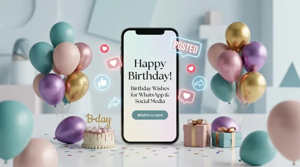 WhatsApp and Social Media Birthday Lines