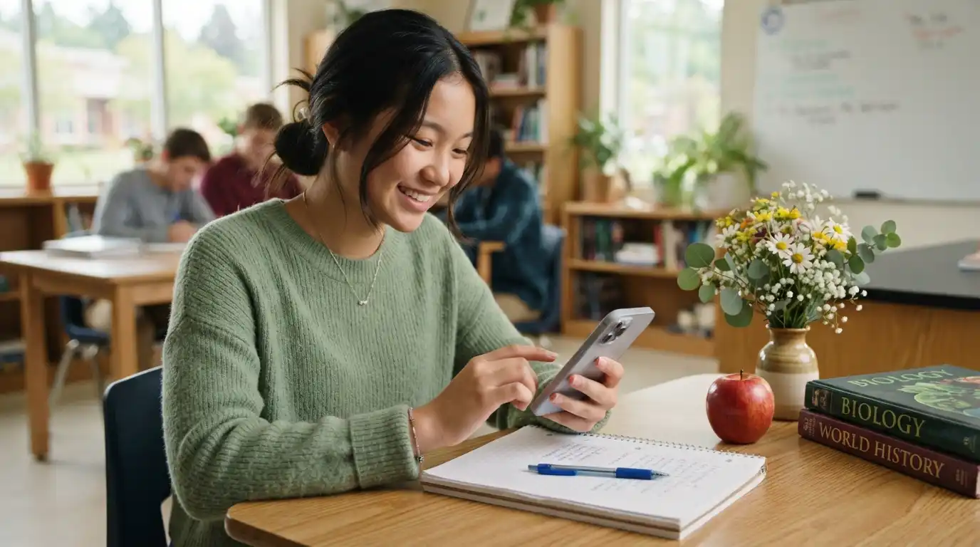 WhatsApp and Social Media Teacher Messages