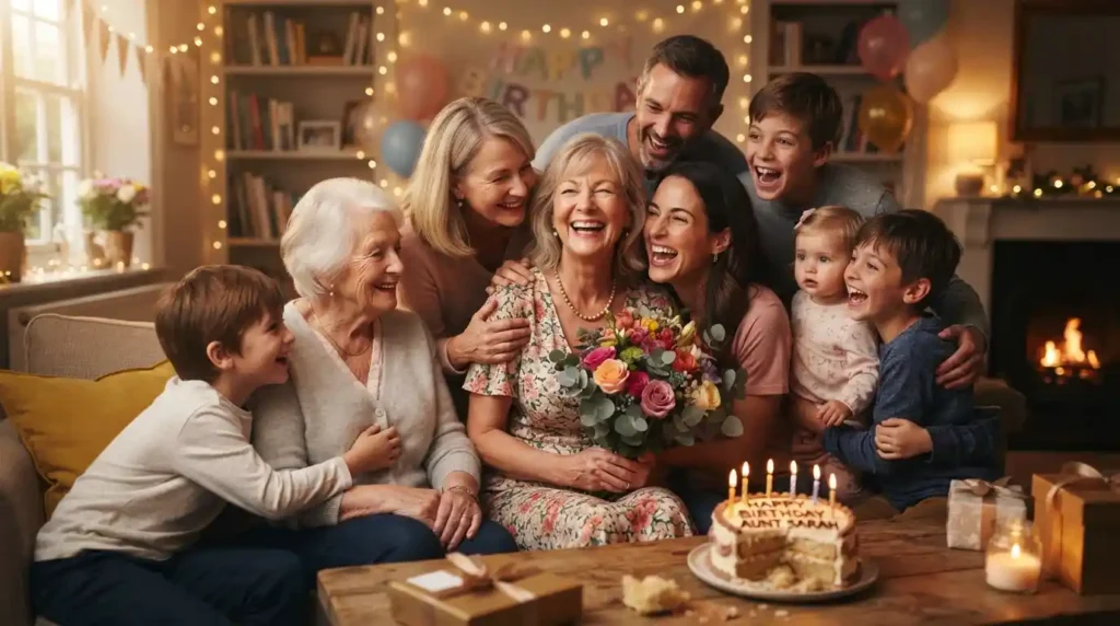 Birthday Wishes for Aunt and Family Bonds