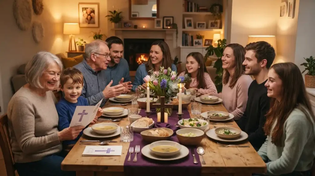 Lent greetings for friends and family