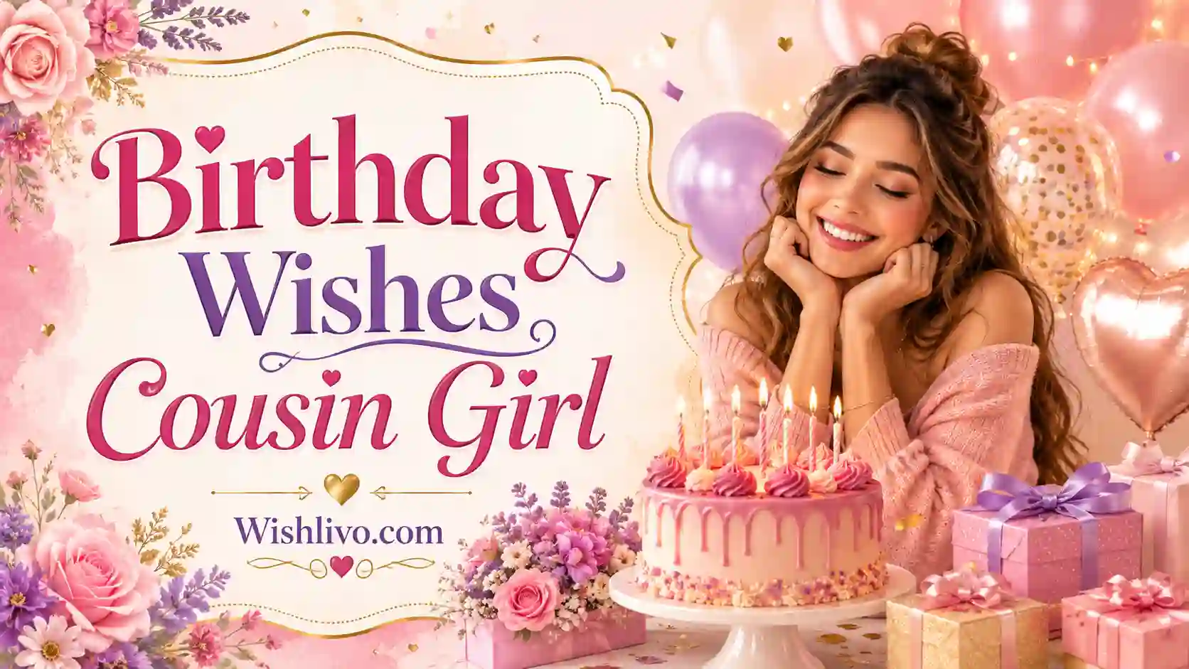 Birthday Wishes Cousin Girl