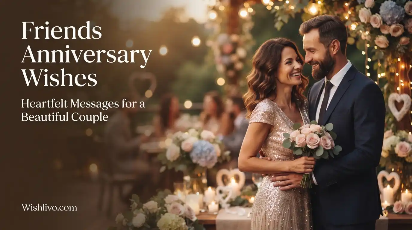 Friends Anniversary Wishes