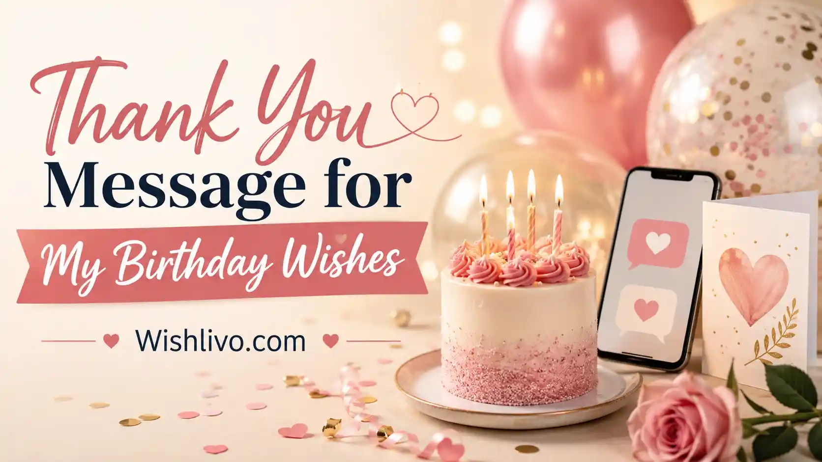 Thank You for Birthday Wishes