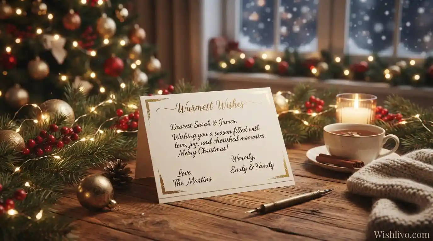 Warmest Wishes Holiday Card