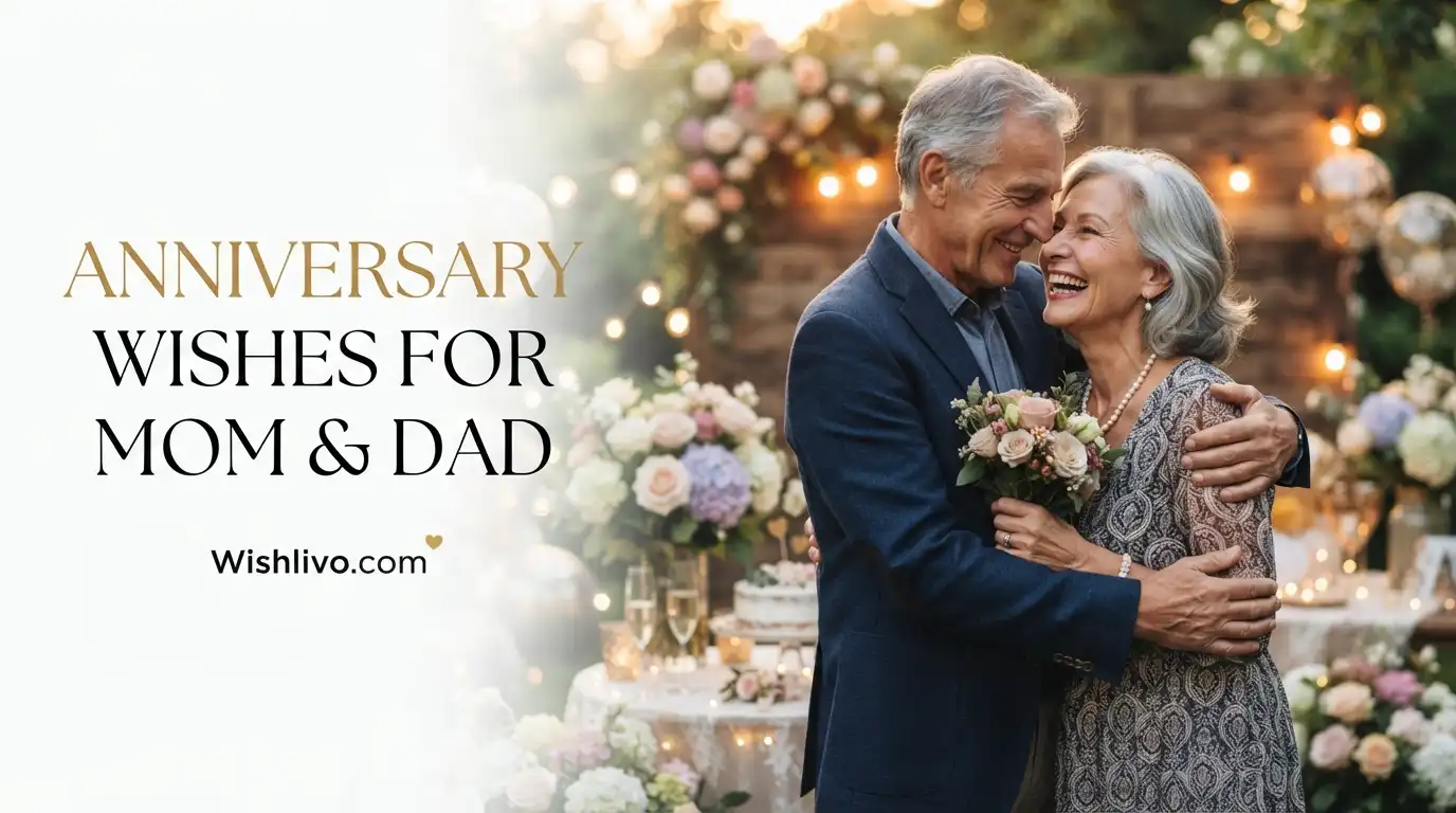 Anniversary Wishes for Mom Dad
