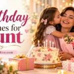 Birthday Wishes for Aunt