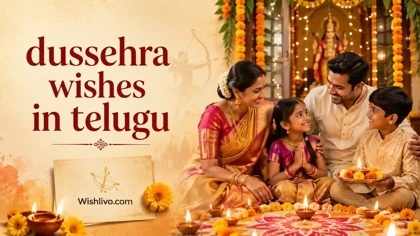 Dussehra Wishes in Telugu