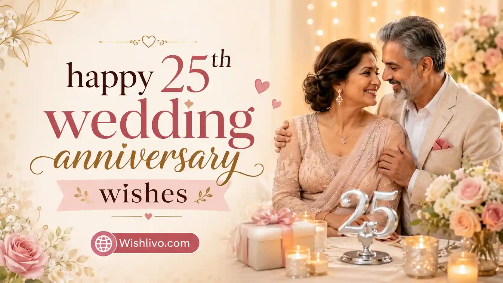 Happy 25th Wedding Anniversary Wishes