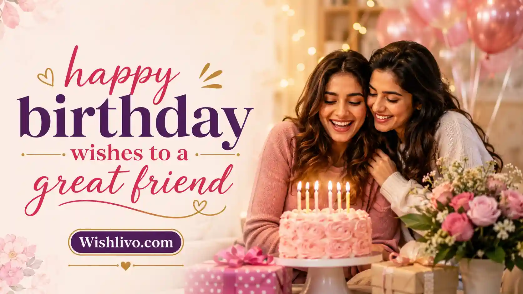 Happy Birthday Wishes to a Great Friend