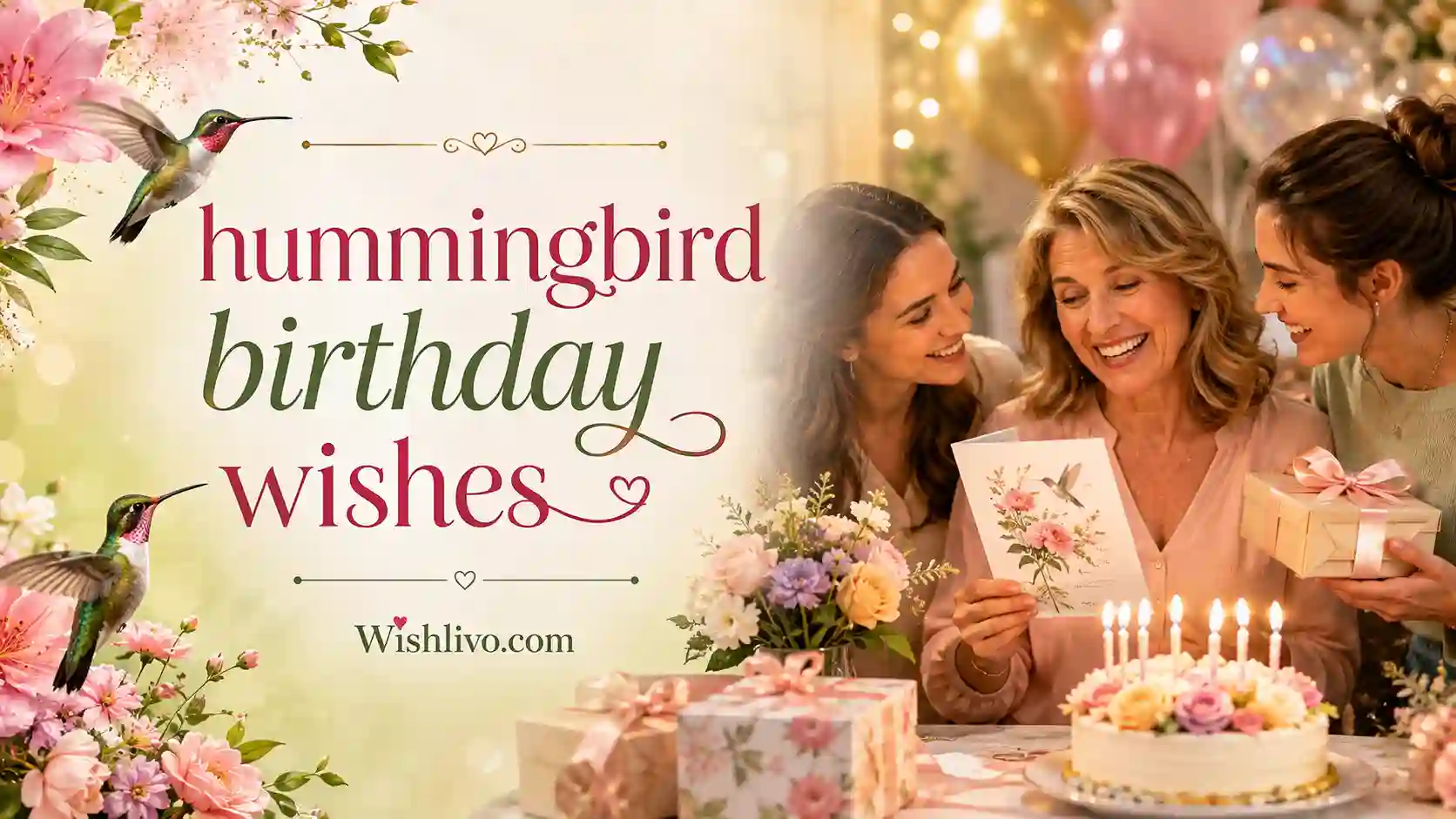 Hummingbird Birthday Wishes